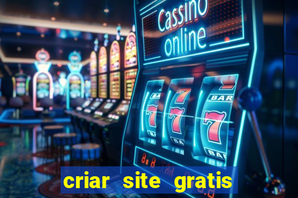 criar site gratis de jogos